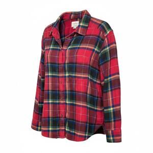 American Eagle Boyfriend Fit Plaid Button-Up Shirt